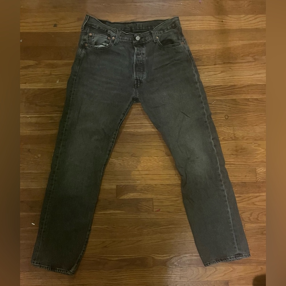 Gray Levi Jeans